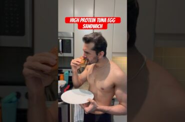 #highprotein Tuna Egg Sandwich #fitness #highproteindiet #highproteinrecipes #lowcalorie #nutrition
