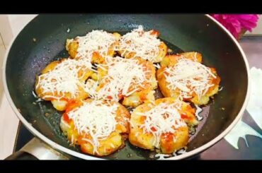 Better Than Pizza! Just Add Cheese With Potato! Its So Delicious! New Style Potato Snacks Recipe
