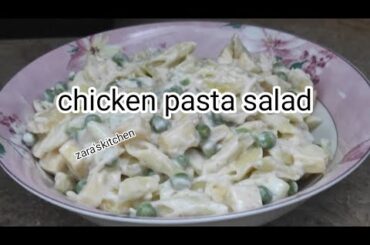 chicken pasta salad| russian salad | healthy| tasty recipe| zara'skitchen