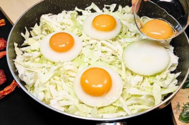 Cabbage with onions is tastier than meat! Low calorie! Easy and quick recipe!
