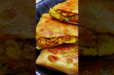 Easy Dinner/Breakfast/Lunch  #shortsvideo #shorts #short #mughalai Mughlai Paratha