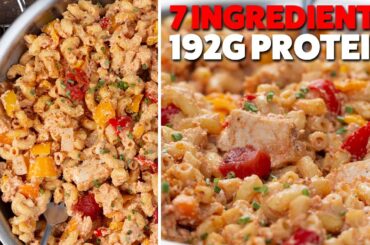 Creamy Cajun Pasta | Easy Meal Prep Recipe with Cottage Cheese