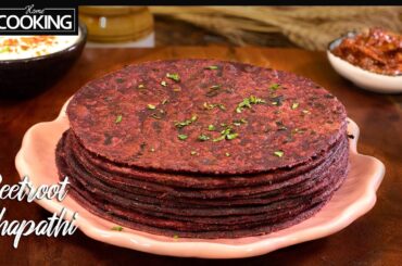 Beetroot Chapathi | Healthy Breakfast Recipes | Beetroot Paratha for Kids | Easy Dinner Ideas