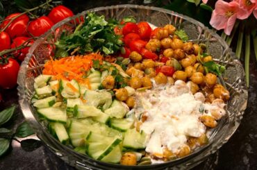 Healthy SALAD for WEIGHT LOSS. Very simple and delicious recipe | Chickpea Salad Recipe