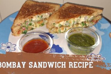 bombay sandwich recipe | veg sandwich recipe | bread sandwich recipe | healthy breakfast ideas