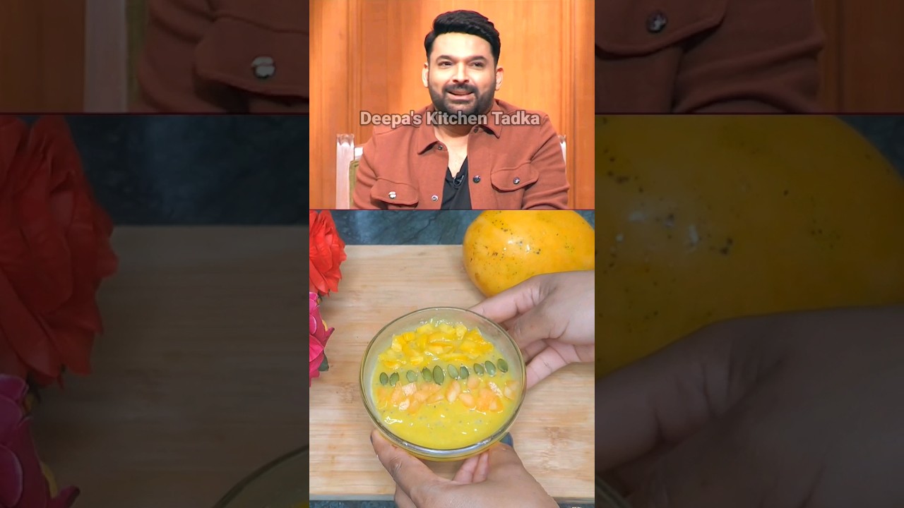 Kapil Sharma’s Favorite Healthy Mango Dessert Recipe #shorts Kapil Sharma's Favorite Healthy Mango Dessert Recipe #shorts