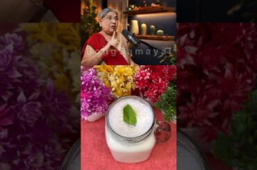 Healthy Chaas Recipe by Dr. Hansaji Yogendra| #chaas #shorts