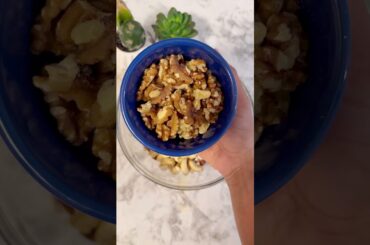 Easy way to make healthy snacks at home #healthyfood #asmrfood #nuts