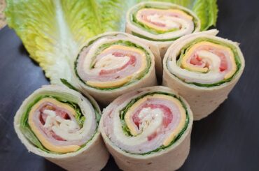 Pinwheel Sandwich Recipe (Healthy Sandwich)