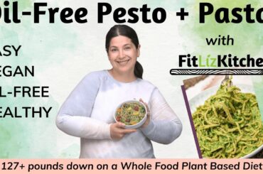 This EASY Oil-Free Pesto is My New Favorite Recipe! (WFPBNO Healthy and Vegan)