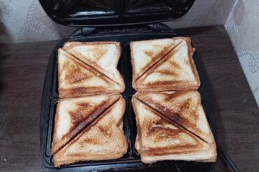 Chicken Spread Sandwich in Sandwich Maker | Healthy Sandwich Recipes  2021 | By yummy food with amna