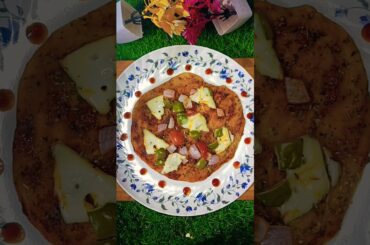 Roti   #tawapizzarecipe very tasty healthy home made pizza recipe trending viral video #tawa #pizza