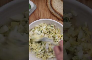 Egg Salad Recipe: Simple, Tasty, and Healthy! #food #recipeoftheday #healthwealth #healthylifestyle