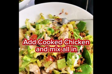 WHAT'S A QUICK HEALTHY LUNCH IN A HURRY? #nutritionist #cooking #food #foodie #protein