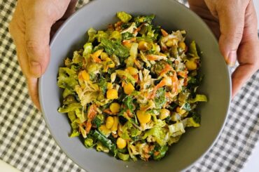 Satisfying Chicken Salad Bowl - Healthy Salad #recipes #chickensalad #howtocook