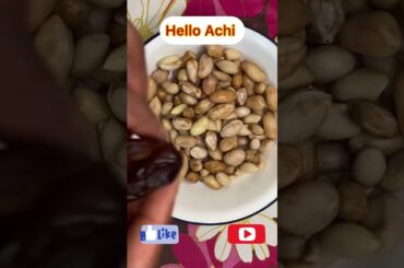 Boiled peanuts with dates healthy breakfast #food#cooking #breakfast #highprotein #ytshorts #viral