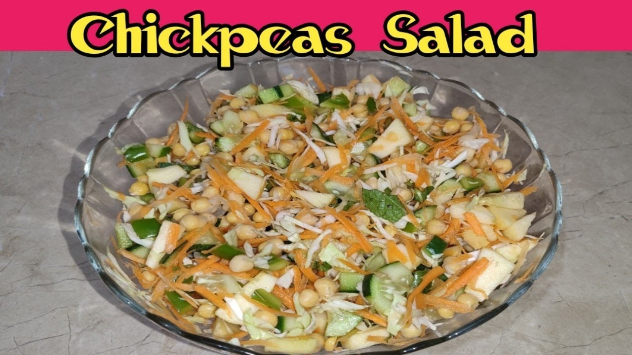 Healthy Chickpeas Salad | Salad Recipe For Weight Loss | High Protein Salad Healthy Chickpeas Salad | Salad Recipe For Weight Loss | High Protein Salad
