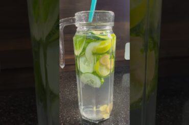 Little Change in life can make a big different ! Detox Water recipe | Day routine #detox #healthy