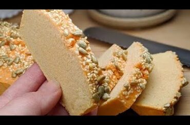 Bread recipe without flour, without eggs, without milk, healthy and cheap!#homemade #bread