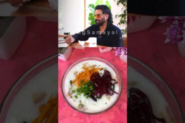 R. Madhavan’s Power Breakfast Nutritious Kanji Bowl Recipe| #kanji #shorts