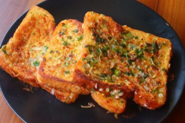 Quick Healthy Breakfast For Busy Morning  | Easy, Delicious and Healthy Bread Recipe