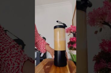 GOLDEN SMOOTHIE | healthy smoothie recipe | easy meal for the day | diet plan meal | AyanaArjun |