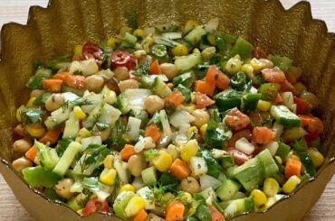 Mix Vegetable Salad / Healthy Salad Recipe / Easy Salad recipe #dtrin #recipes#healthy