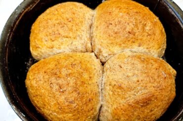 Eat Healthy! You Will Stop Buying Bread After Trying This Whole Wheat DINNER ROLL Recipe.