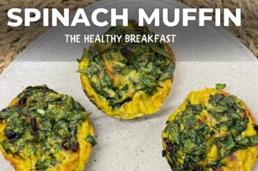 BEST SPINACH MUFFIN RECIPE | Easy recipe for breakfast