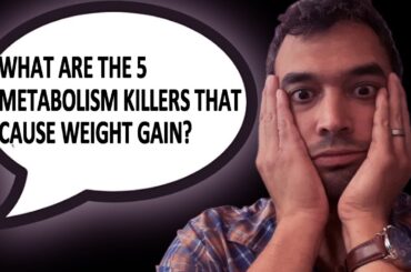 5 Metabolism Killers That Cause Weight Gain