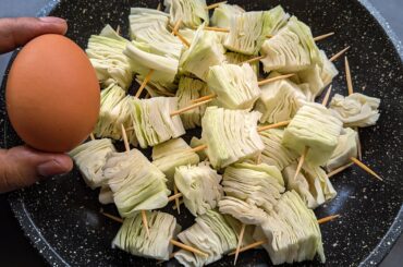Just Add Eggs With Cabbage Its So Delicious/ Simple Breakfast Recipe/ Healthy Cheap & Tasty Snacks
