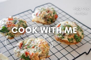 HEALTHY GROCERY HAUL | meal ideas, cook with me + egg muffin recipe