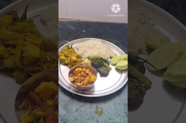 Veg Thali Ideas | Veg Thali | Lunch Thali Ideas | Lunch Thali #shorts #food #viral