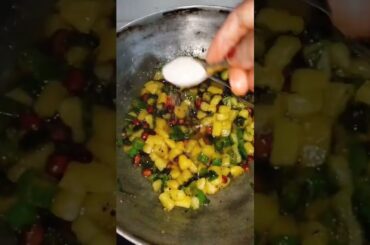 Dinner #new #shorts  #dinner #batatapoha #recipe #try #testy #healthy #khana #like #share #subscribe