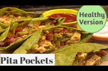 Pita Pockets Recipe| Homemade Pita Bread| Healthy Pita Pockets Recipe|