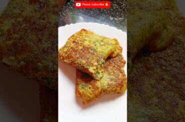 Easy Healthy Breakfast Challenge Day-1 Bread Omlet #shorts #breakfastrecipe