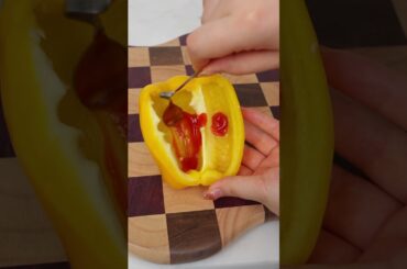 Bell pepper sandwich, healthy and easy recipes with #chefpower #sandwich #breakfastrecipe