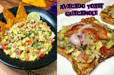 Avacado Toast | Avacado Salad Recipe | Guacamole Recipe - By Healthy Cravings Food Connection Hindi