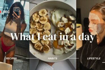 What I Eat in a Day| Quick healthy Recipes to Lose Weight & Get Lean for Busy & Lazy Girlies
