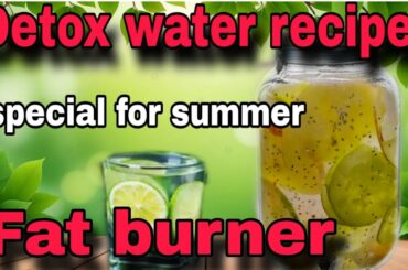 Detox water recipe | fat cutter drink | Health benefits |weight loss recipe #weightloss #challenge
