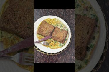 High protein egg and bread recipe Bread omelette recipe |Easy breakfast recipe |simple or tasty |