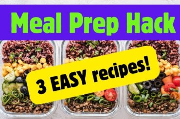 Healthy Meal Prep Ideas for the Week | Quick & Easy Recipes