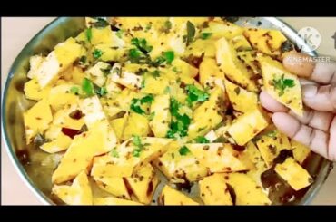 Healthy breakfast recipes for OMG khana |  Gujarati Khanbi cubes recipe #food #video #recipe