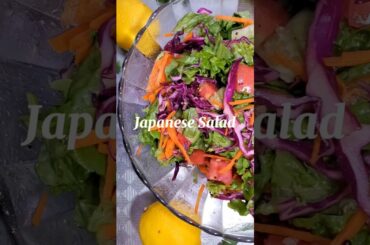 Japanese Salad #health #healthyfood #Shorts