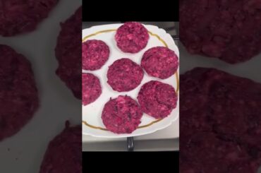 Beetroot Cutlet #healthy   #cooking  #shorts #youtubeshorts #Beetroottikki  #healthyrecipes #tasty