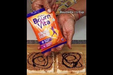 Healthy Bournvita Sandwich #sandwiches #healthysandwich #shorts #yutubeshorts