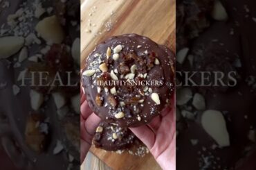 Healthy Snickers #healthyrecipes #snickers #healthysnack