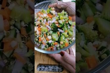 Easy Healthy salad -3#Mix veg protein salad#shortvideo #minimagichome