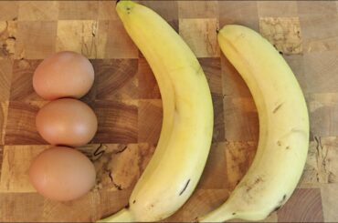 Just Add Eggs With Bananas Its So Delicious | Simple Breakfast Recipe | Healthy Cheap & Tasty Snacks