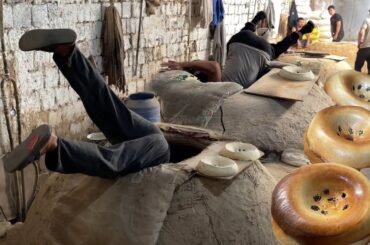 Legendary SAMARKAND breads. 15 000 loaves a day. How to make bread